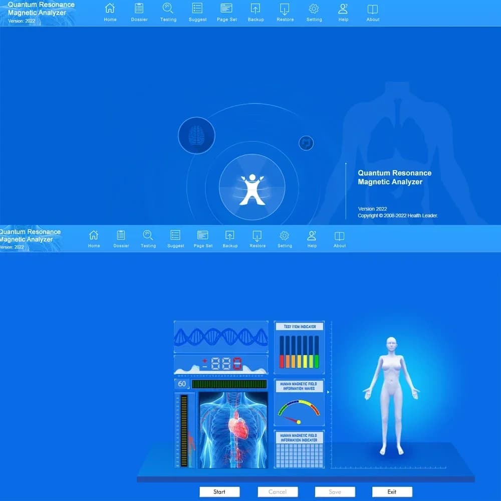 Quantum magnetic full body analyzer device — image 4