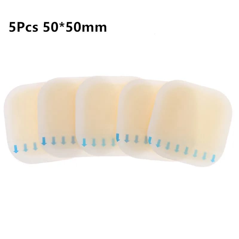 hydrocolloid gel heel blister plasters pack — image 1