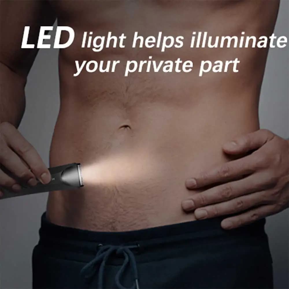 Men's body grooming trimmer with digital display — image 3