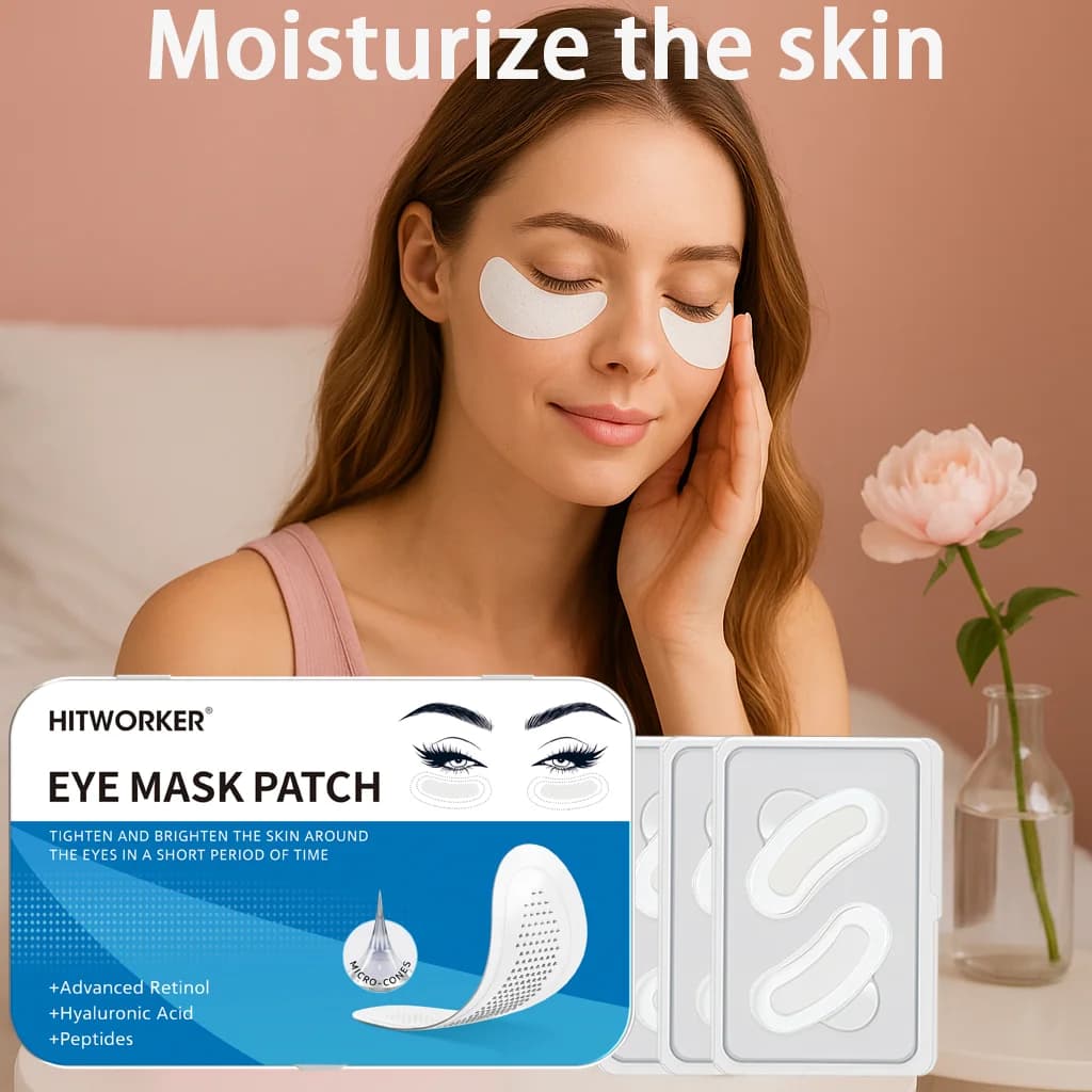 microneedle hyaluronic acid patches for eyes and face — image 2