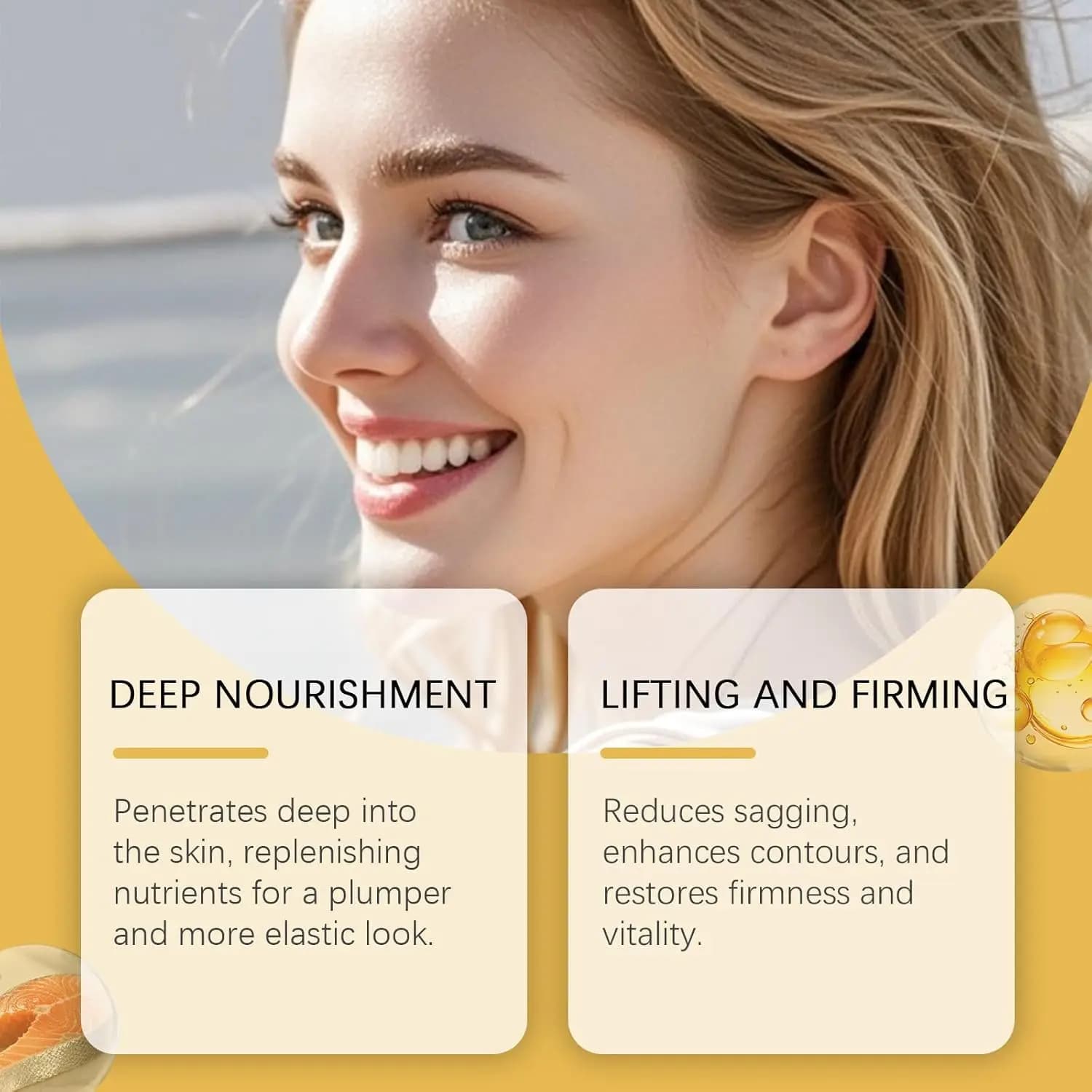 Collagen silk peptide lifting ampoule bottle — image 2