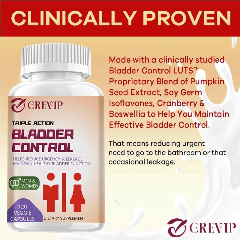 bladder control supplement bottle — image 6