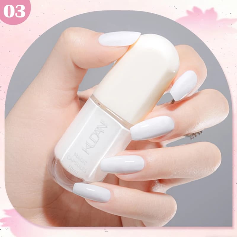 water-based peel-off nail polish bottle — image 8