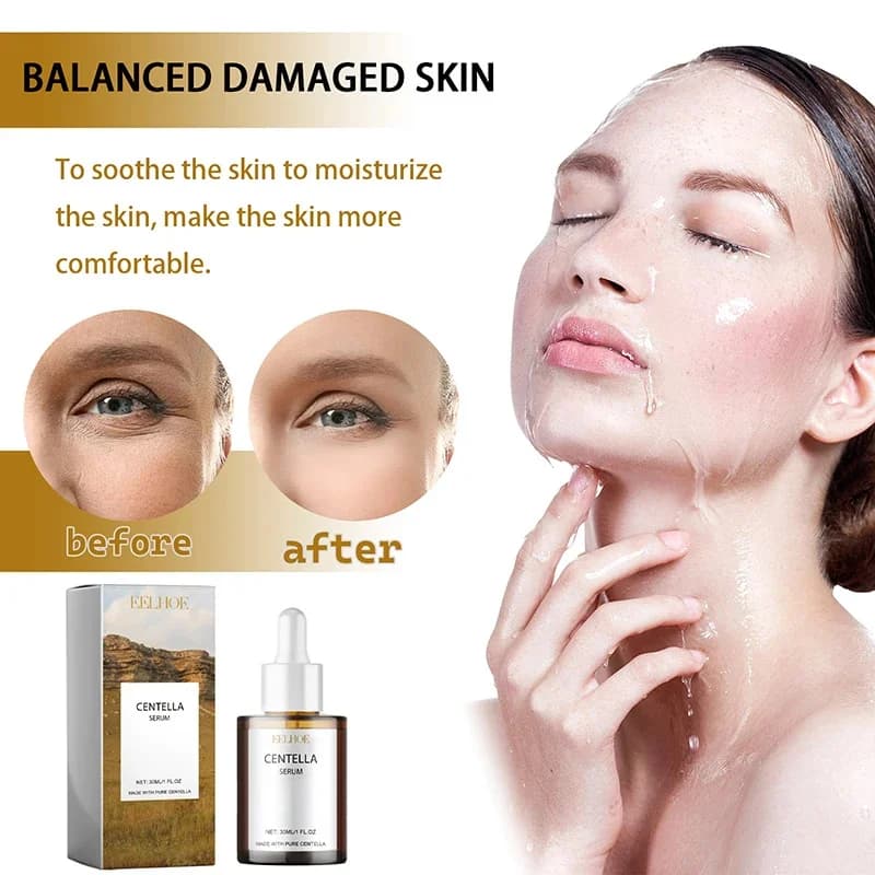 Centella asiatica face serum bottle — image 4