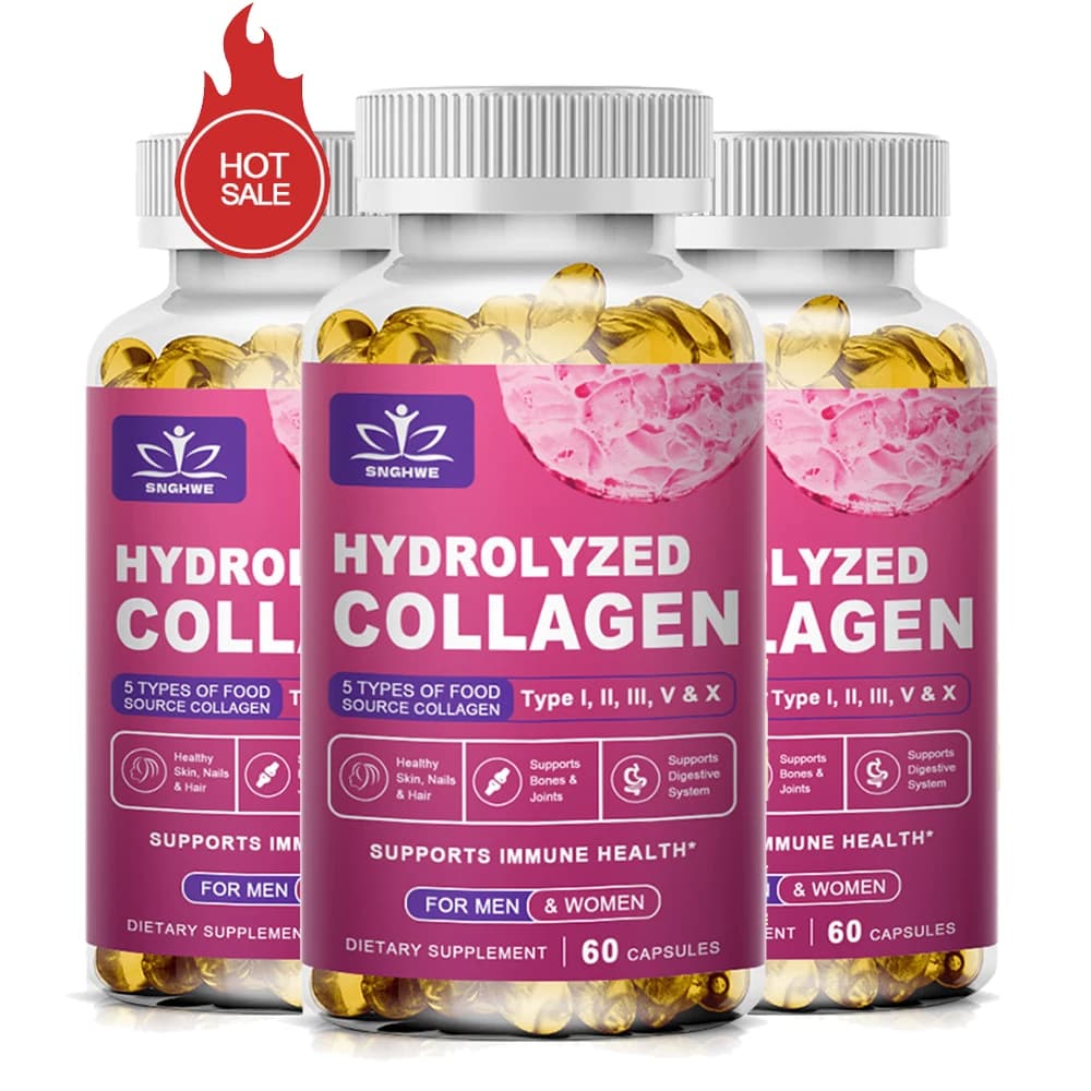 hydrolyzed collagen and hyaluronic acid capsules — image 8