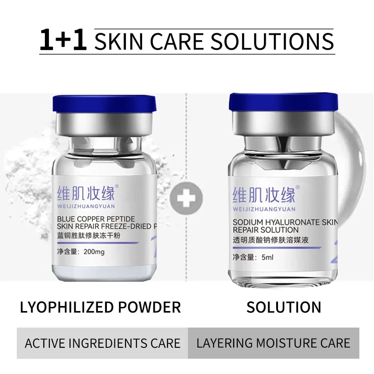 Effective Peptide 99% GHK-CU Copper Lyophilized Powder For — image 6