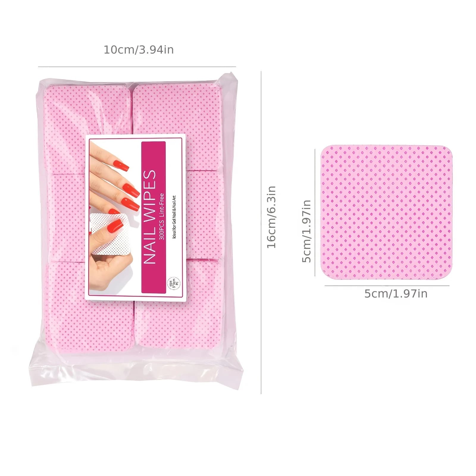 non-woven nail polish remover wipes — image 6
