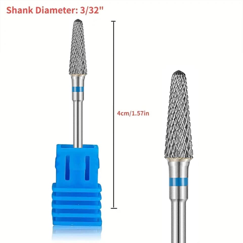 Carbide nail drill bit for electric manicure — image 5