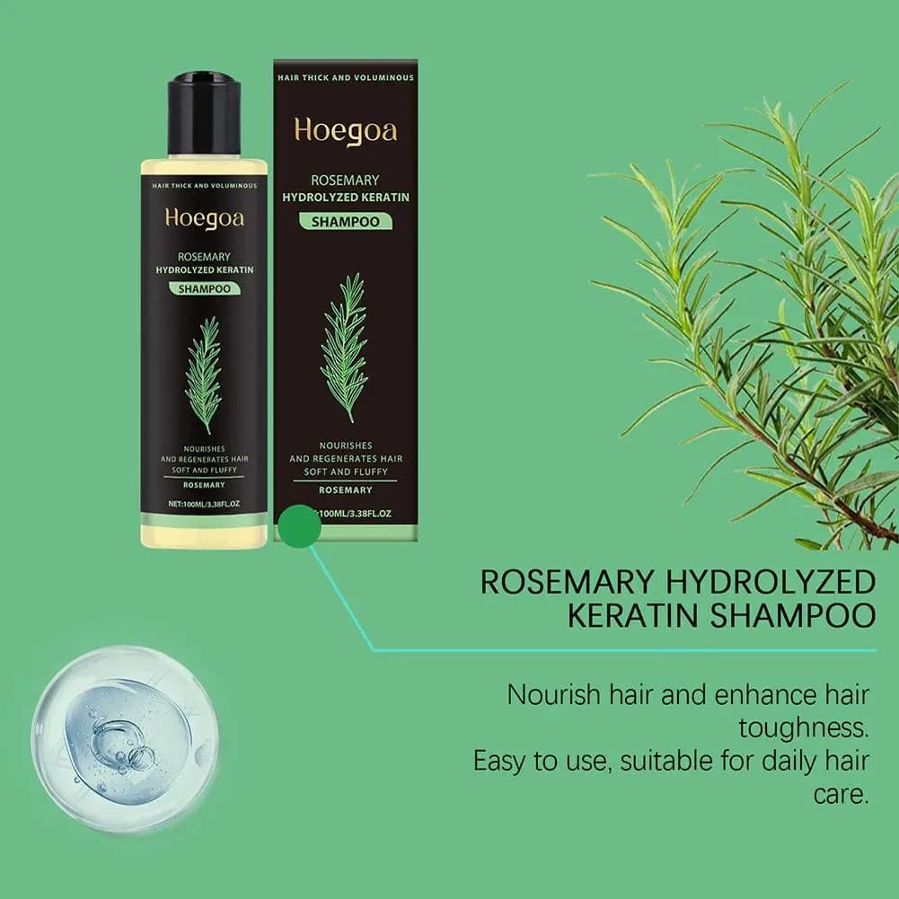 bottle of rosemary hair shampoo — image 4