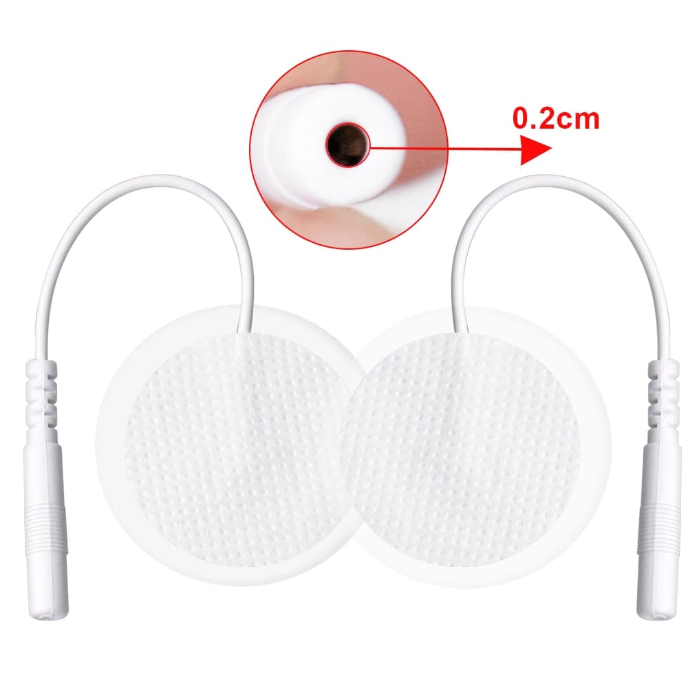 3 cm round non‑woven electrode pad pack — image 4