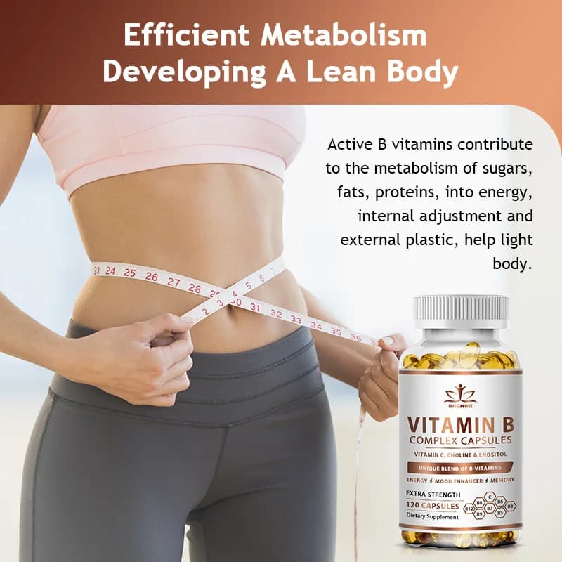 b-complex vitamin supplement bottle — image 4