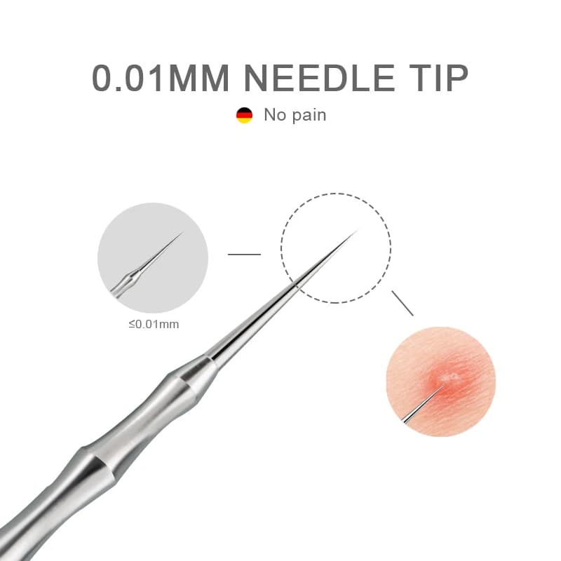 German acne and blackhead removal needle clip — image 5