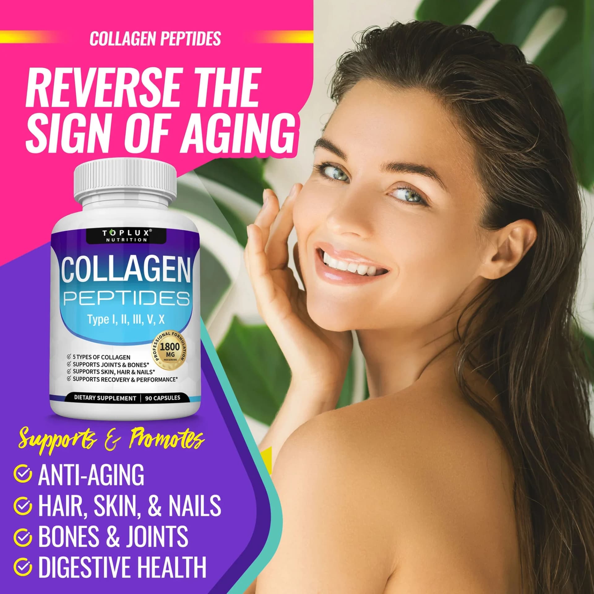 collagen peptides powder bottle — image 4