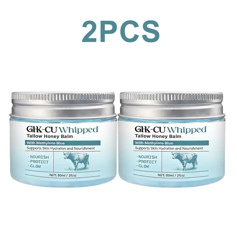 Copper peptide face balm in blue jar — image 8