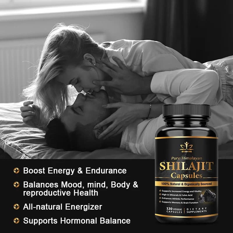 bottles of pure Himalayan organic shilajit supplement — image 3