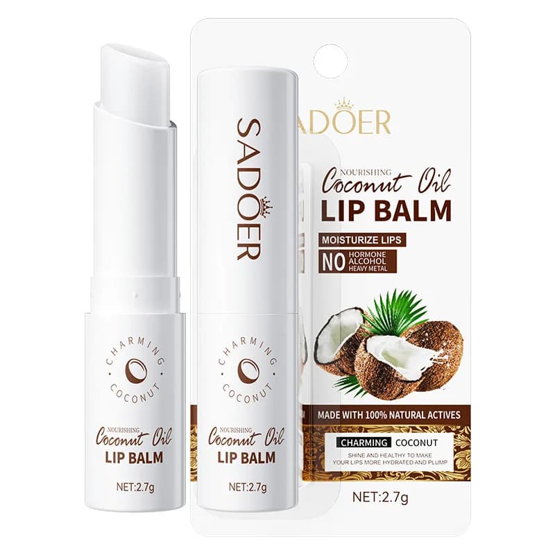 Coconut lip balm tube — image 6