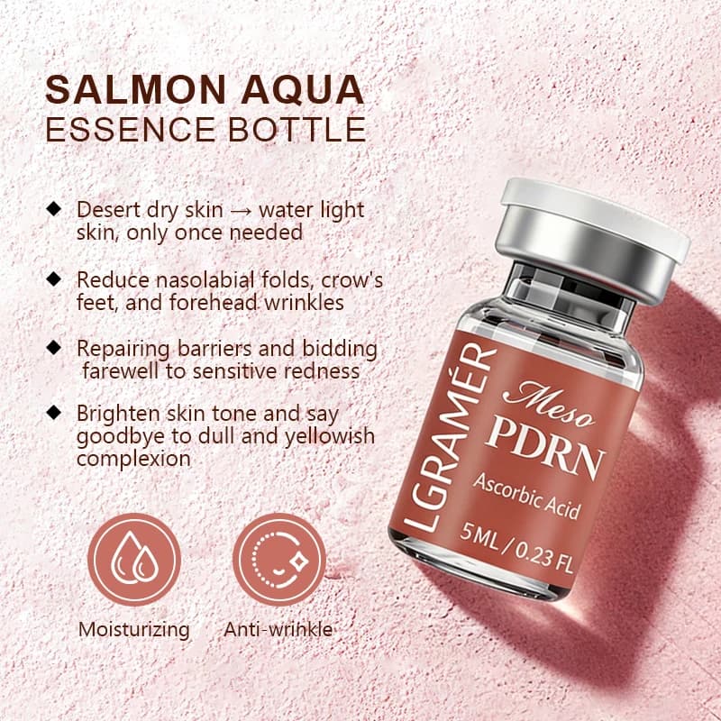 salmon DNA vitamin C facial serum bottle — image 3