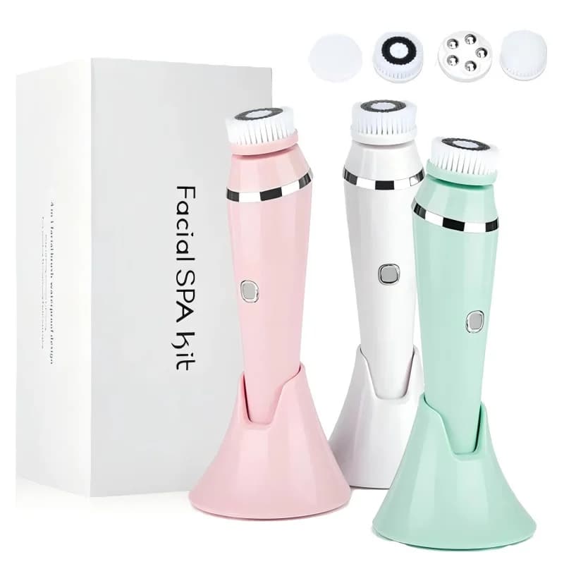 waterproof 4-in-1 electric facial cleansing brush — image 6
