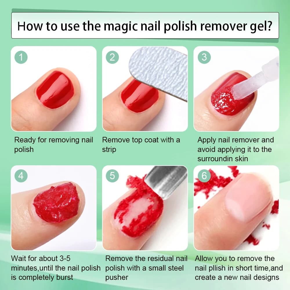 Magic Remover nail gel polish remover bottle 15ml — image 4