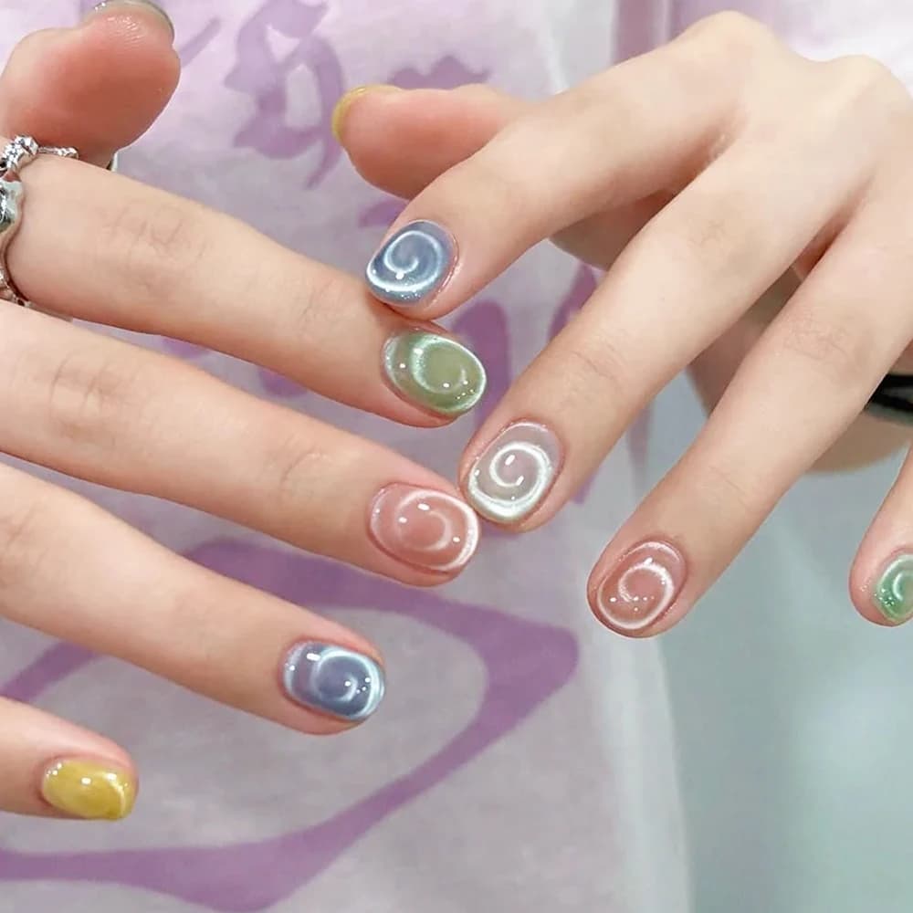 Lollipop Vortex cat eye magnetic nail pen — image 3
