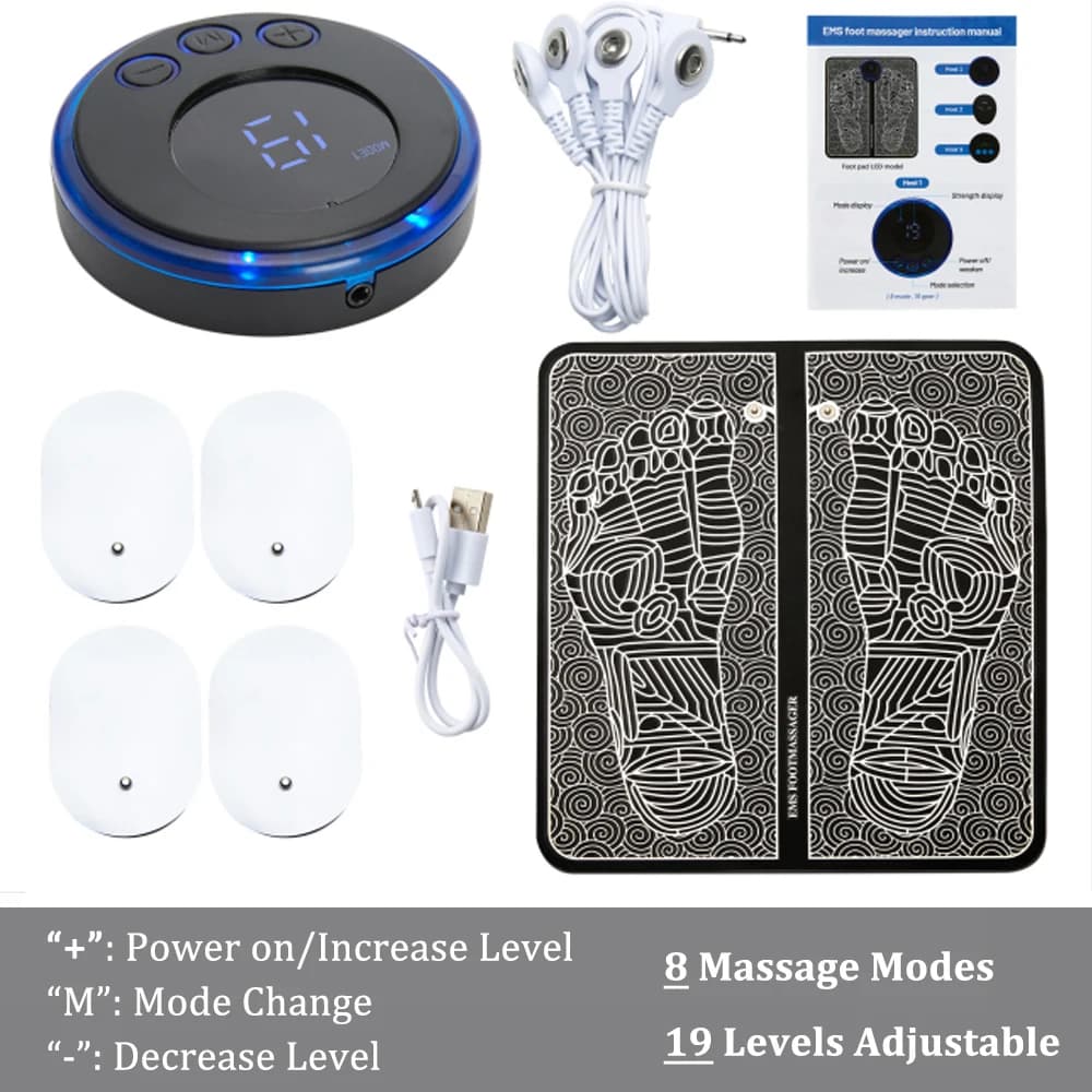 foldable EMS foot massager mat — image 8