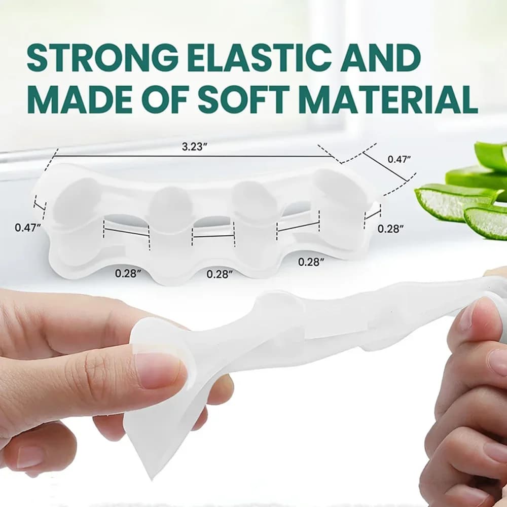 pair of silicone toe separators for bunion and hammer toe — image 4