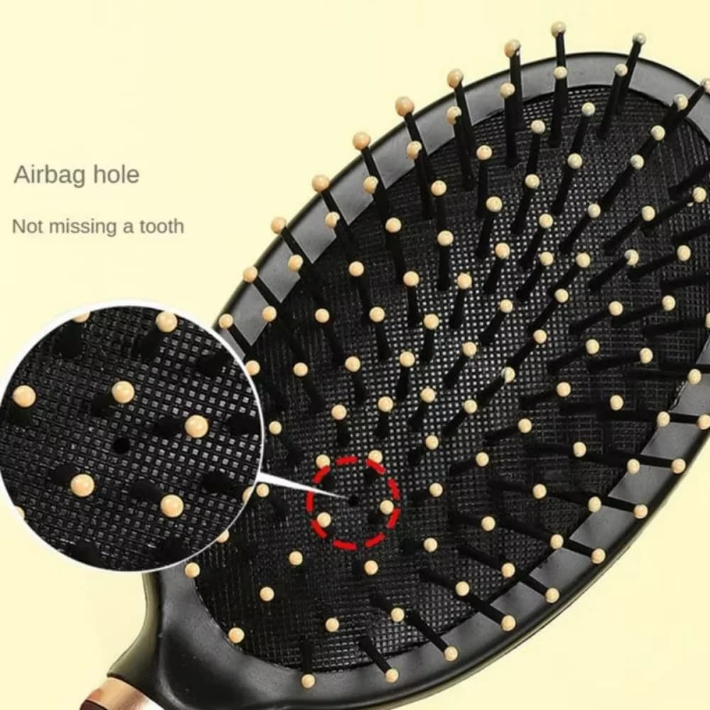 large paddle hair brush for straight styling — image 3