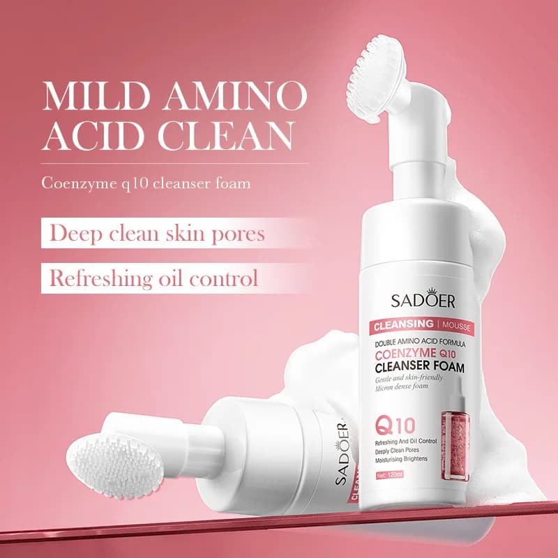 foam facial cleanser bottle — image 2
