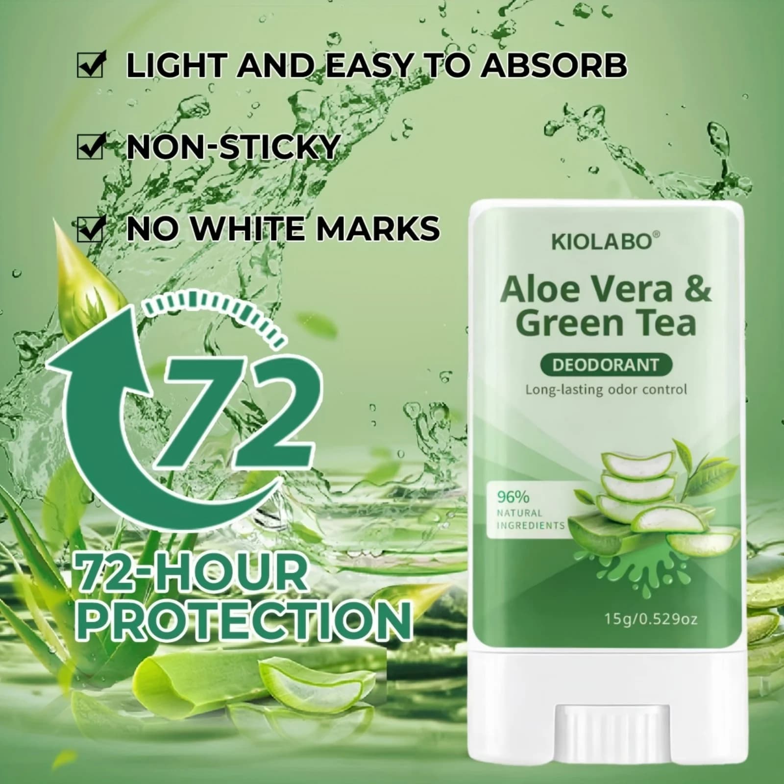 Fresh sports antiperspirant cream tube — image 4