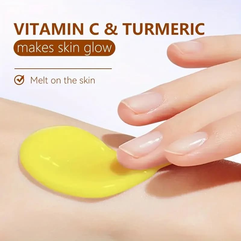 turmeric vitamin c anti-aging moisturizer cream tube — image 4