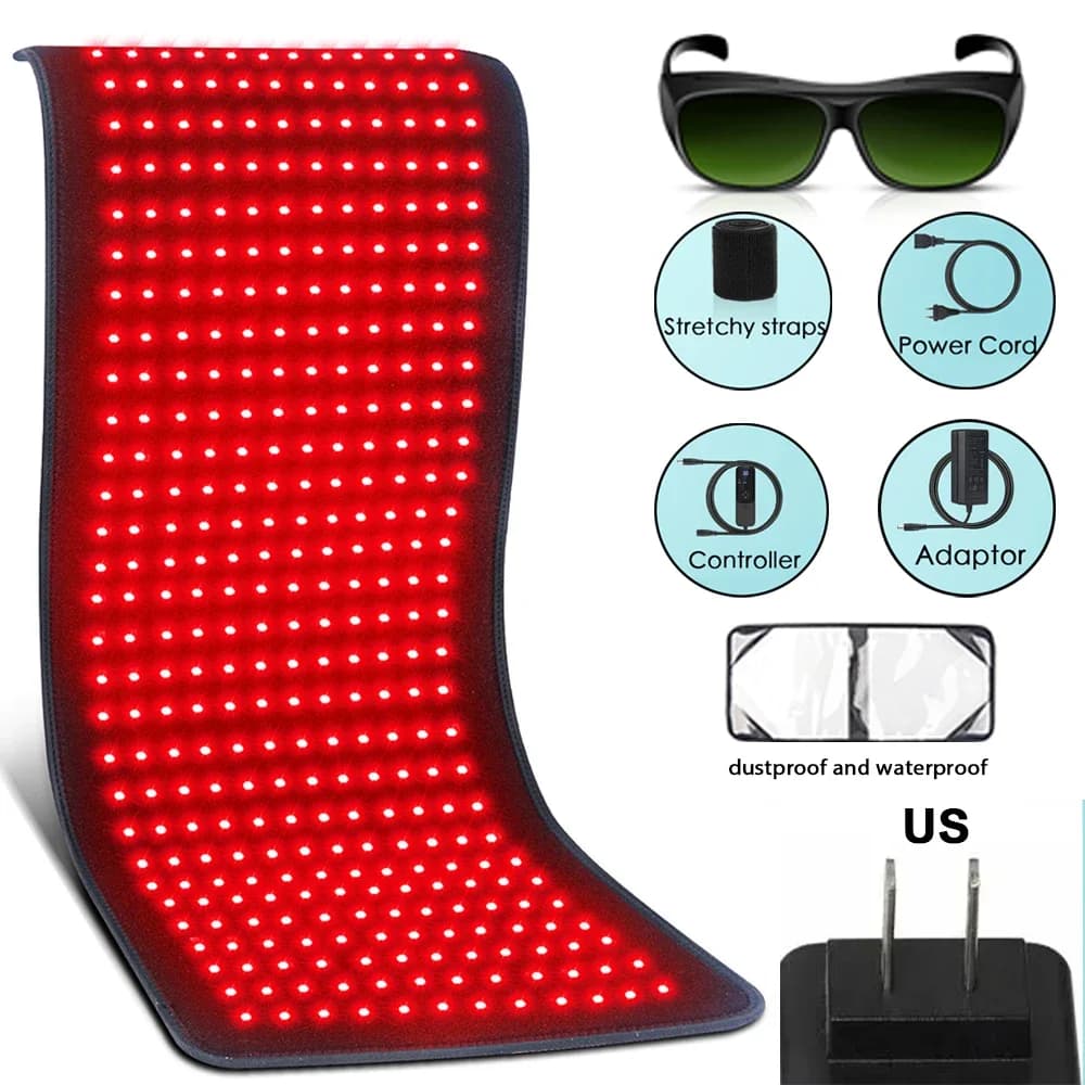 Red light therapy heating pad for waist, back and shoulders — image 7