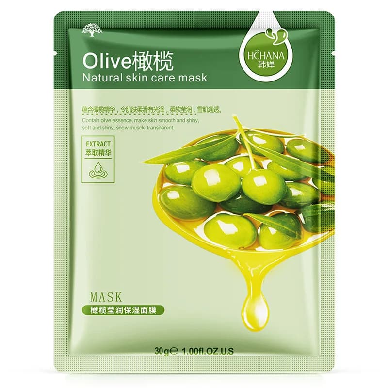 natural plant facial sheet masks pack of 10 — image 8