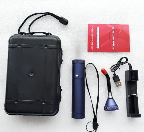 handheld red and blue light therapy flashlight — image 8
