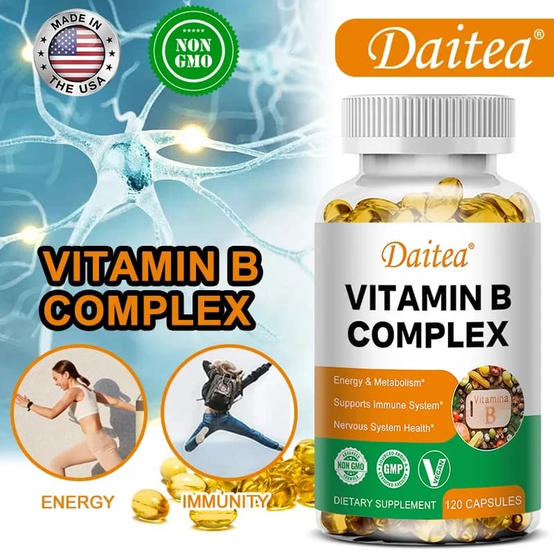 organic vitamin b complex vegetarian capsules — image 5