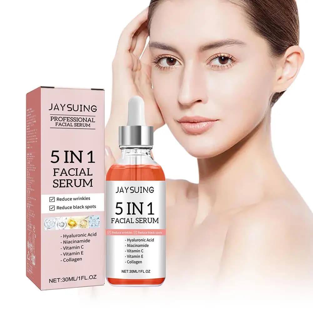 face serum bottle with vitamin c and hyaluronic acid — image 6