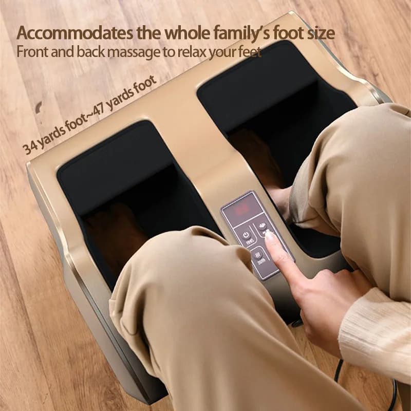 Jinkairui Foot Massage Air Pressure Leg Calf Foot Massager Widen — image 4