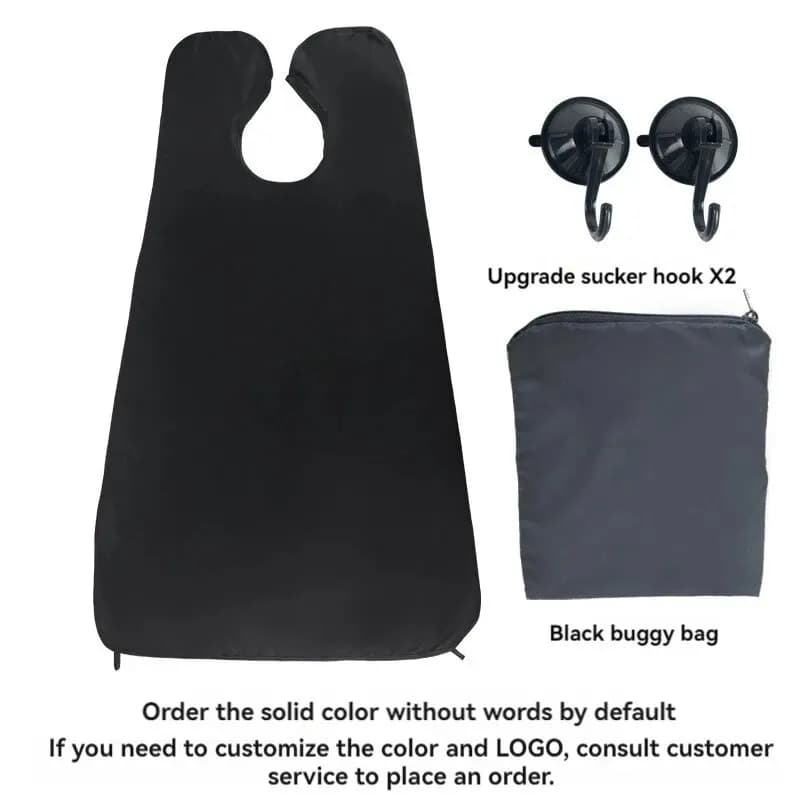 shaving bib with suction cup — image 5