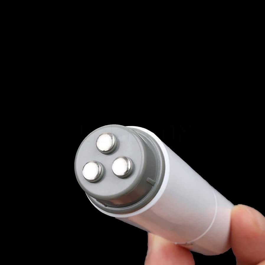 mini electric eye massage pen with four heads — image 5