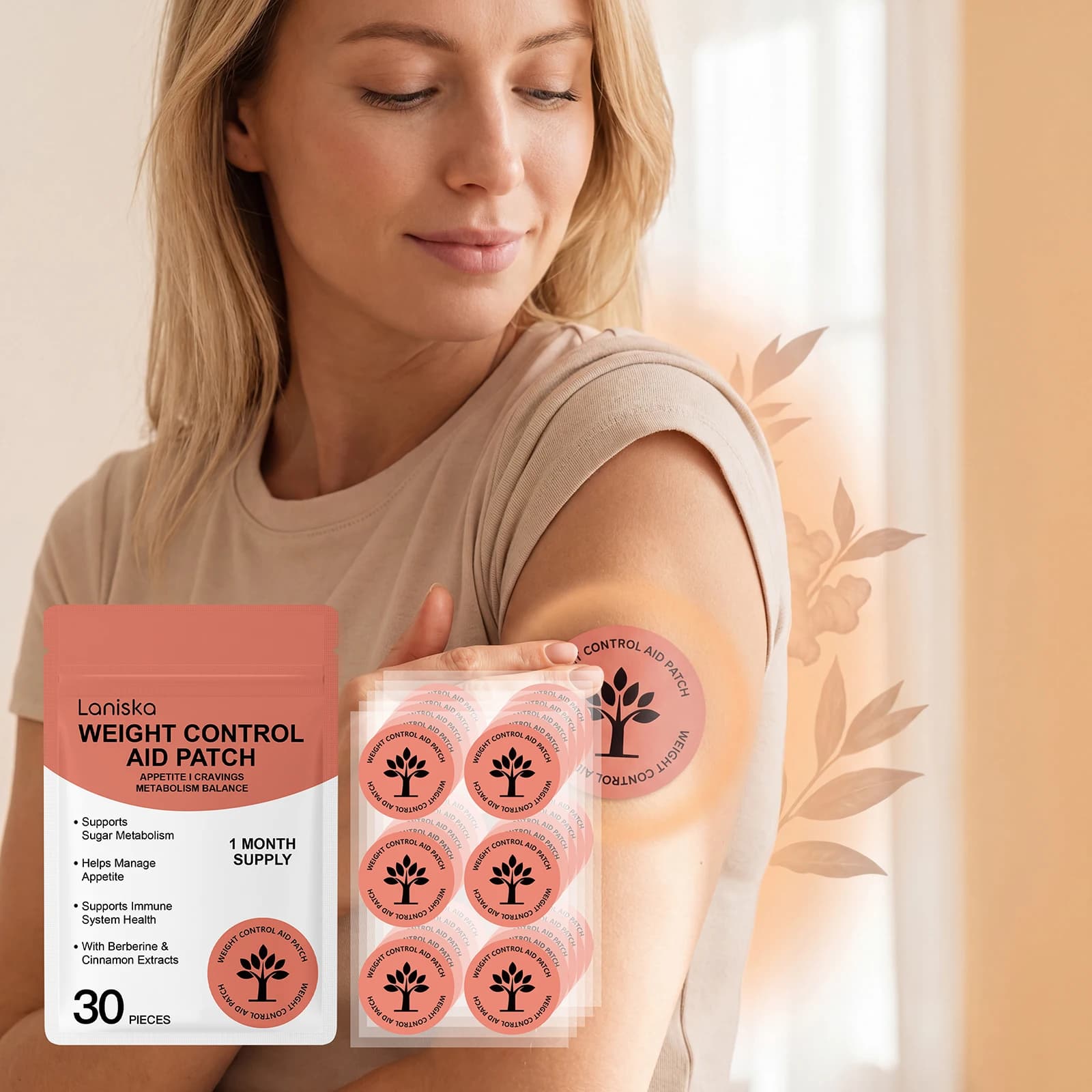 Body care moisturizing patch — image 1