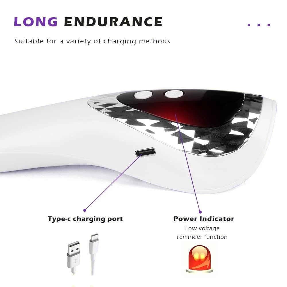 handheld rechargeable UV LED nail dryer lamp — image 3