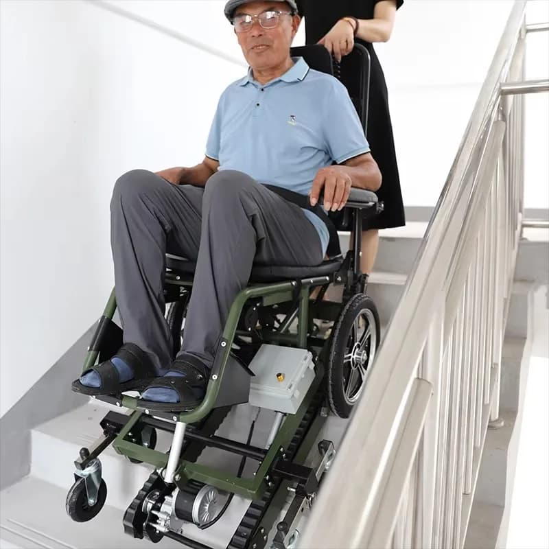 electric wheelchair with stair‑climbing capability — image 6