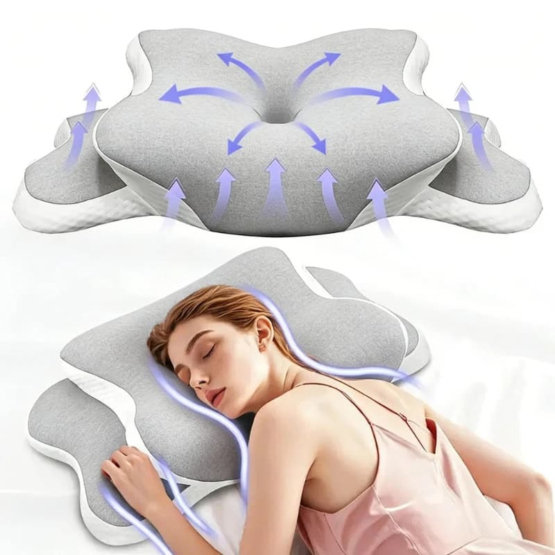 Ergonomic memory foam cervical pillow — image 7