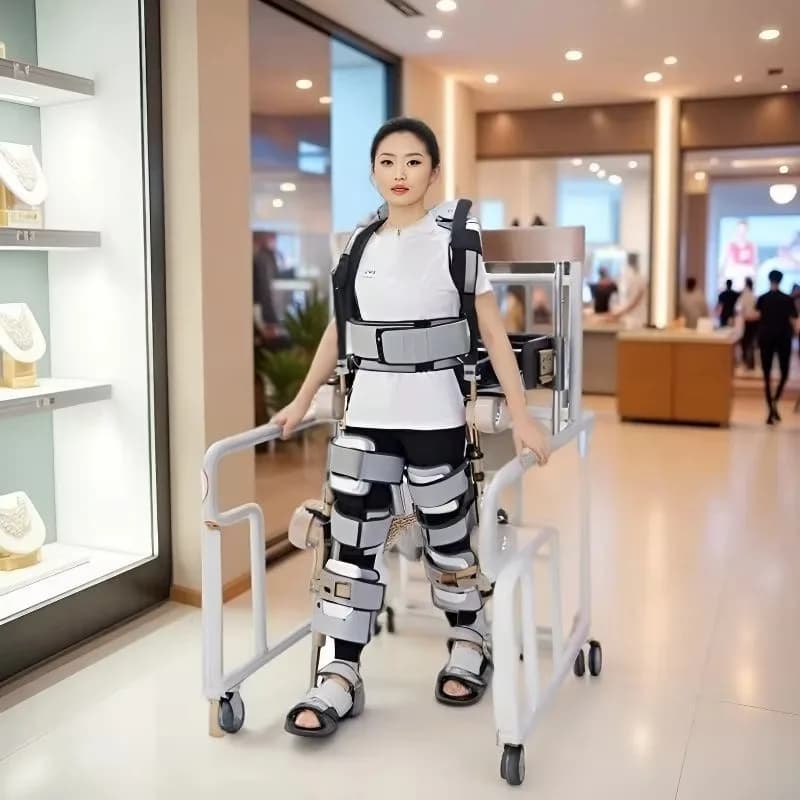 lower limb rehabilitation exoskeleton robot — image 6