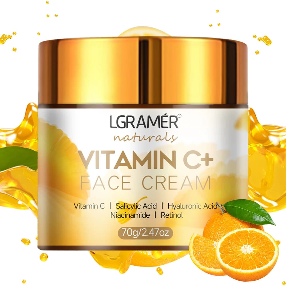 Vitamin C and Retinol face cream tube — image 1