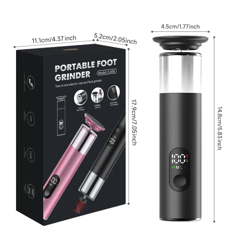 electric foot file and nail polisher — image 6