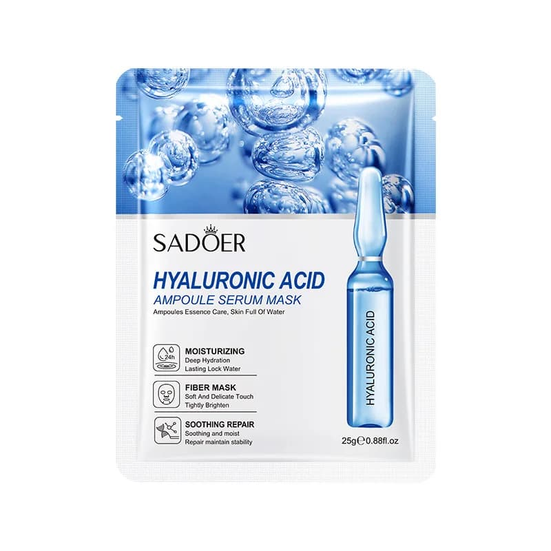 Saoder hyaluronic acid facial sheet masks, pack of 10 — image 6