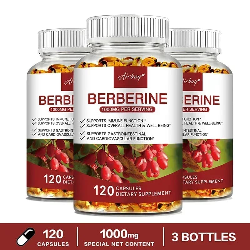 berberine capsules bottle — image 7