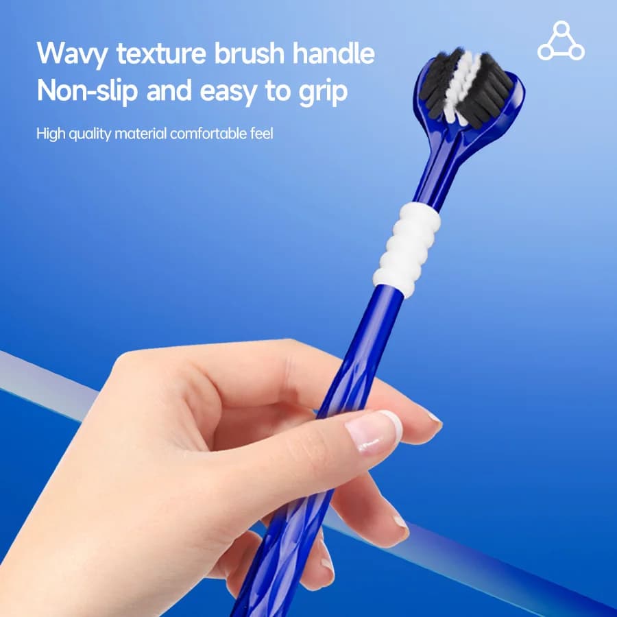 soft u-shaped 3d manual toothbrush set — image 5