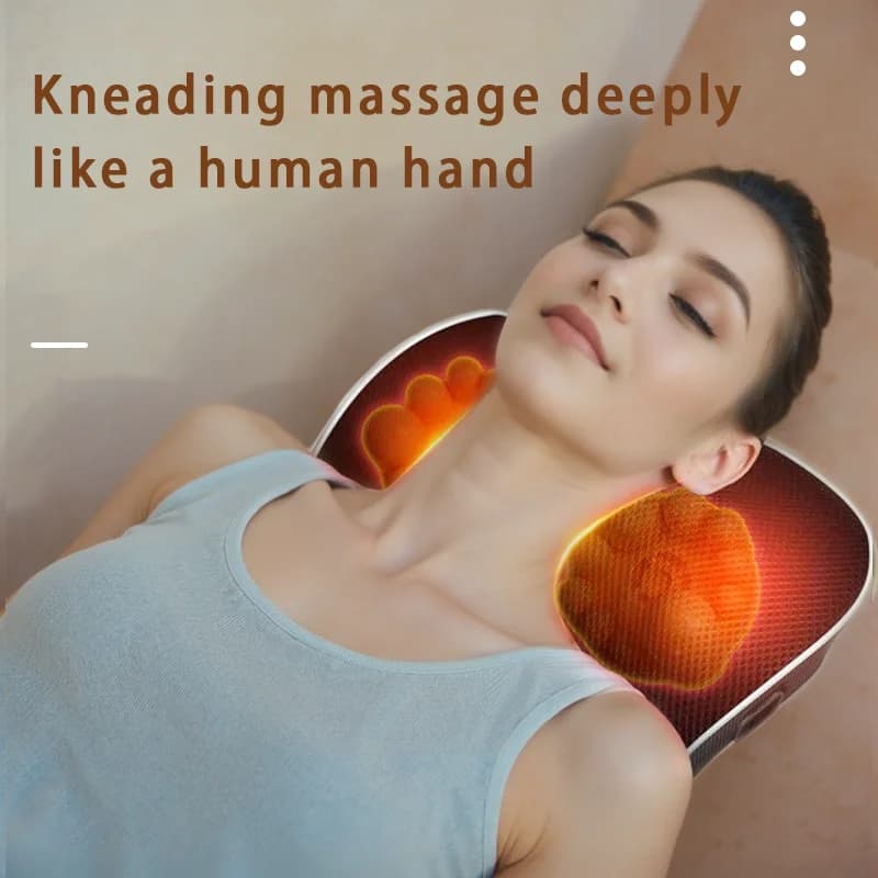 electric cervical massage pillow with heat — image 4