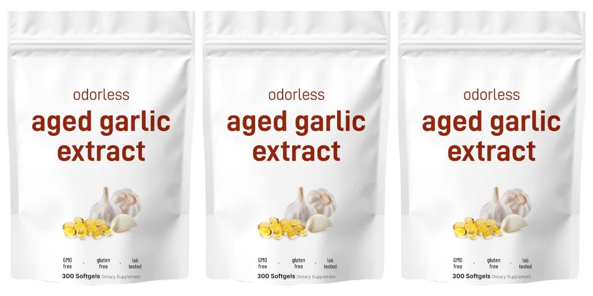 odorless garlic oil softgel bottle — image 7